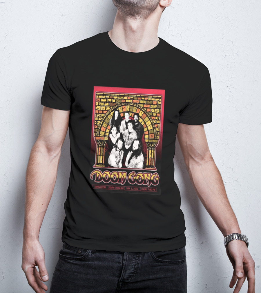 Doom Gong Charleston South Carolina November 1 2026 Concert 7:30 PM T-Shirt