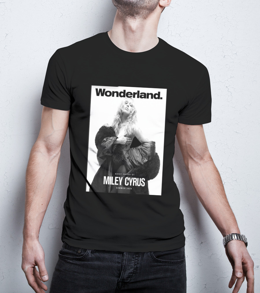 Wonderland Guest Edited By Miley Cyrus Summer 2026 T-Shirt
