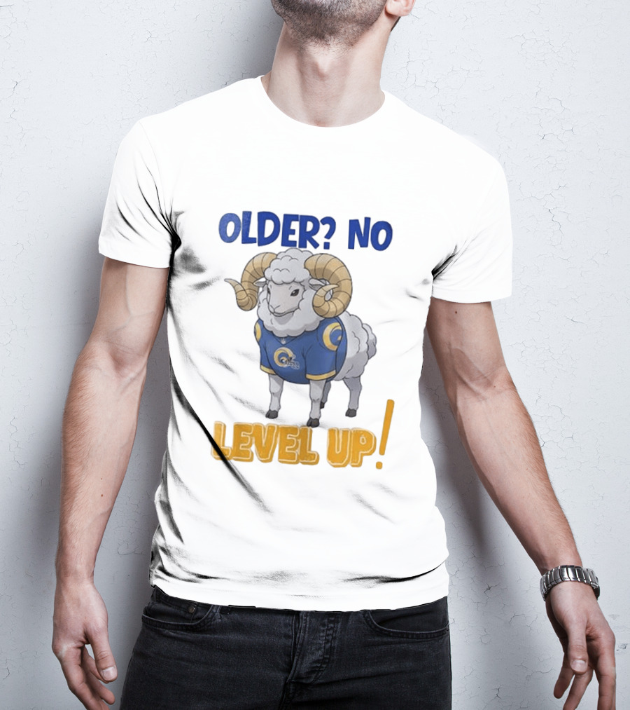 Los Angeles Rams X Pokemon 30th Anniversary Older No Level Up T-Shirt