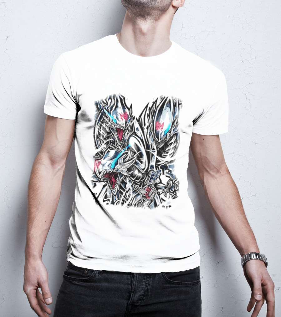 Blue Eyes White Dragon Yu Gi Oh Card Seto Kaiba Spirit Beast Tamer T-Shirt