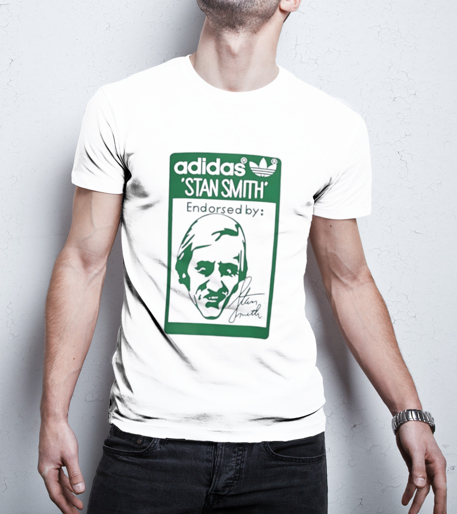 Adidas Stan Smith Endorsed Logo Green T-Shirt