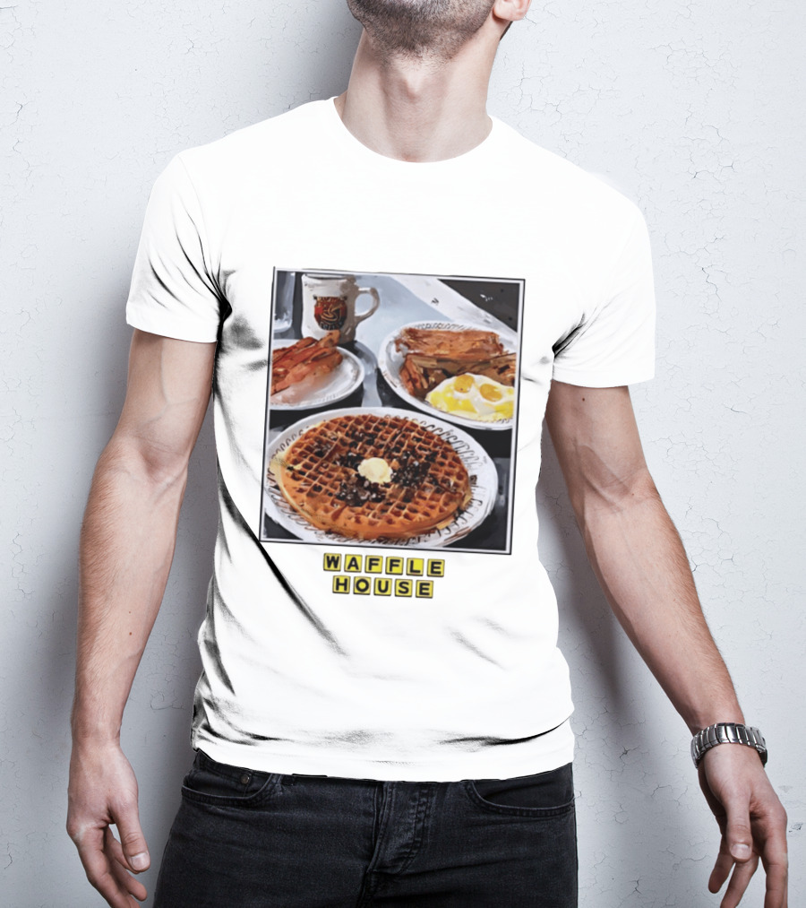 Onward Reserve Waffle House Breakfast Waffle Eggs Bacon T-Shirt