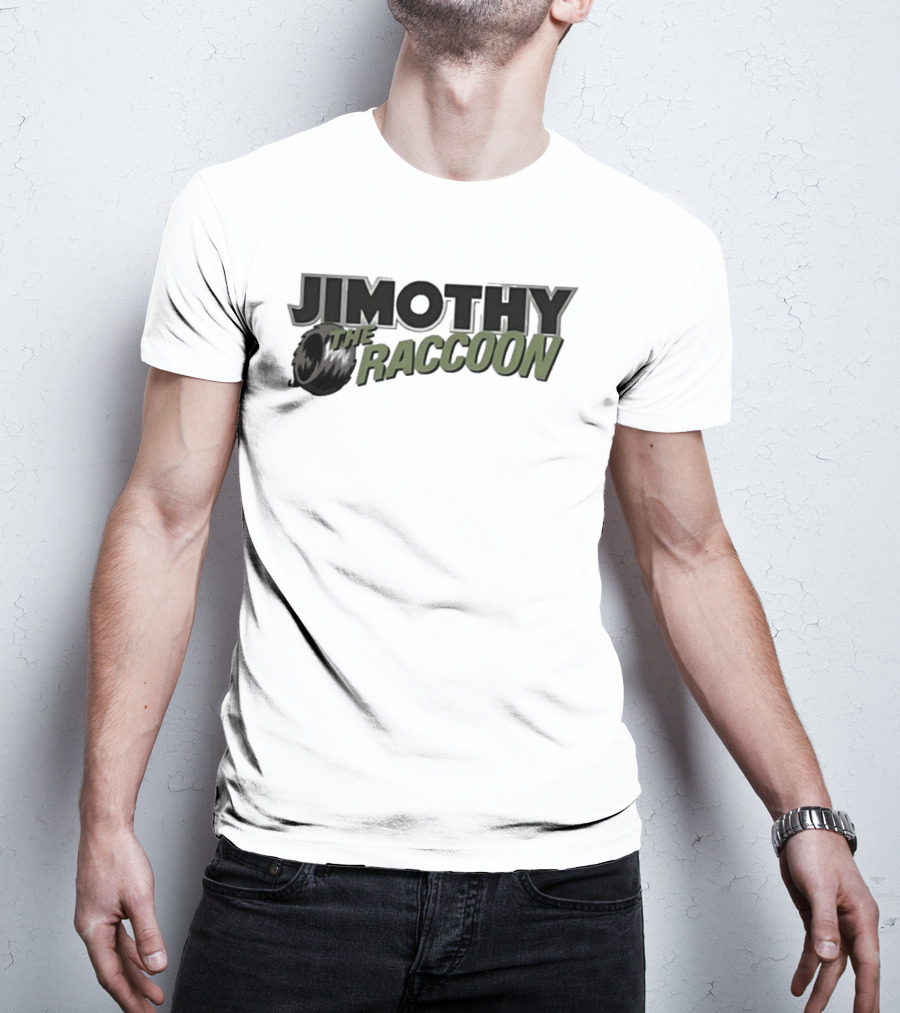 Jimothy The Raccoon Tire T-Shirt