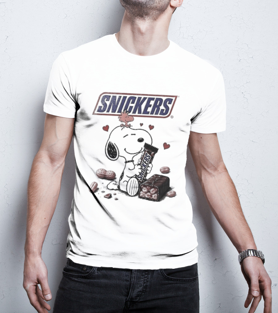 Peanuts Snoopy Woodstock Snickers You're Not You When Hungry T-Shirt