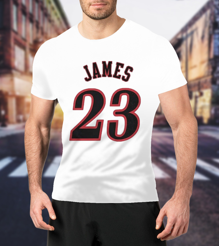 James 23 Sixers Lebron T-Shirt