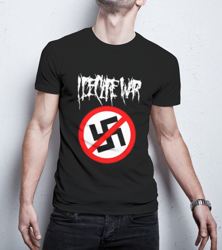 I Declare War Anti Nazi Symbol Graphic Merchnow Collection T-Shirt