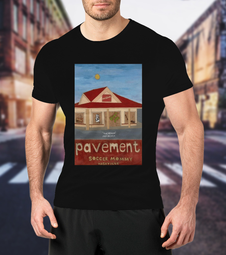 Pavement Soccer Mommy The Ryman Nashville July 28 2026 T-Shirt