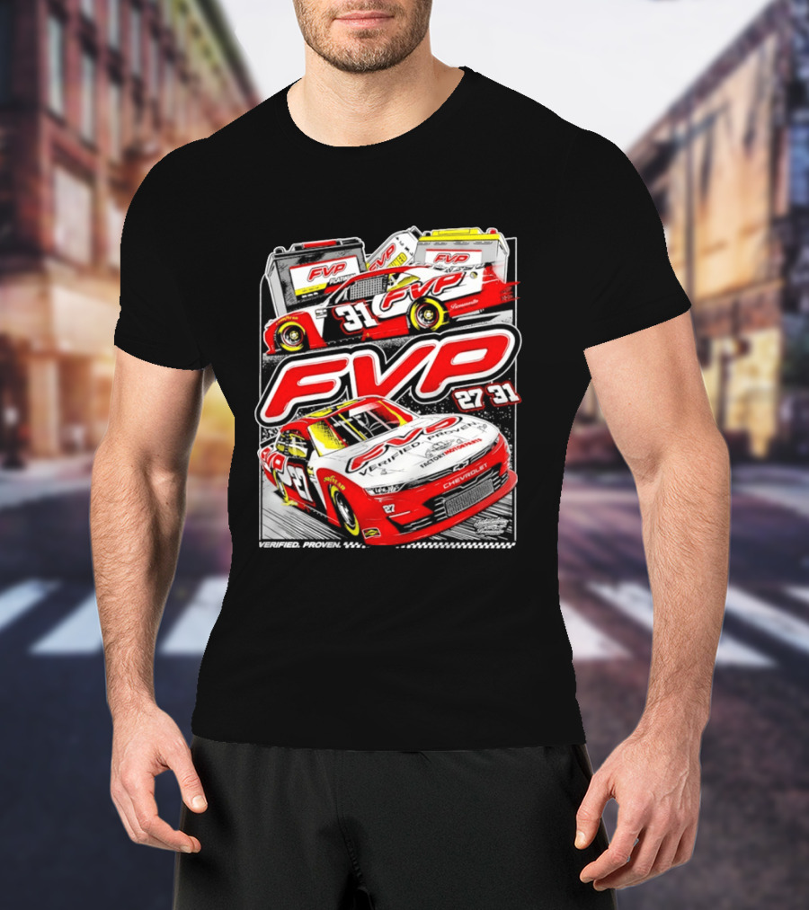 FVP Verified Proven Jordan Anderson Racing Chevrolet 27 31 T-Shirt