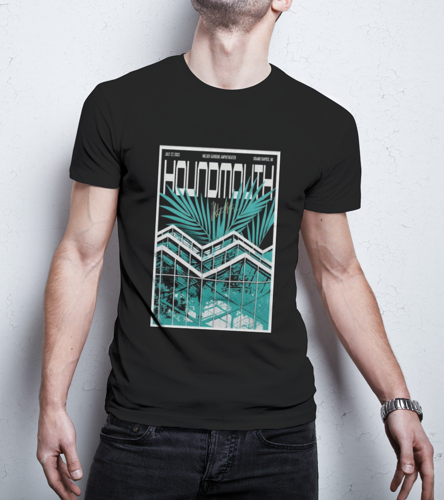 Houndmouth Meijer Gardens Amphitheater Grand Rapids July 27 2023 T-Shirt