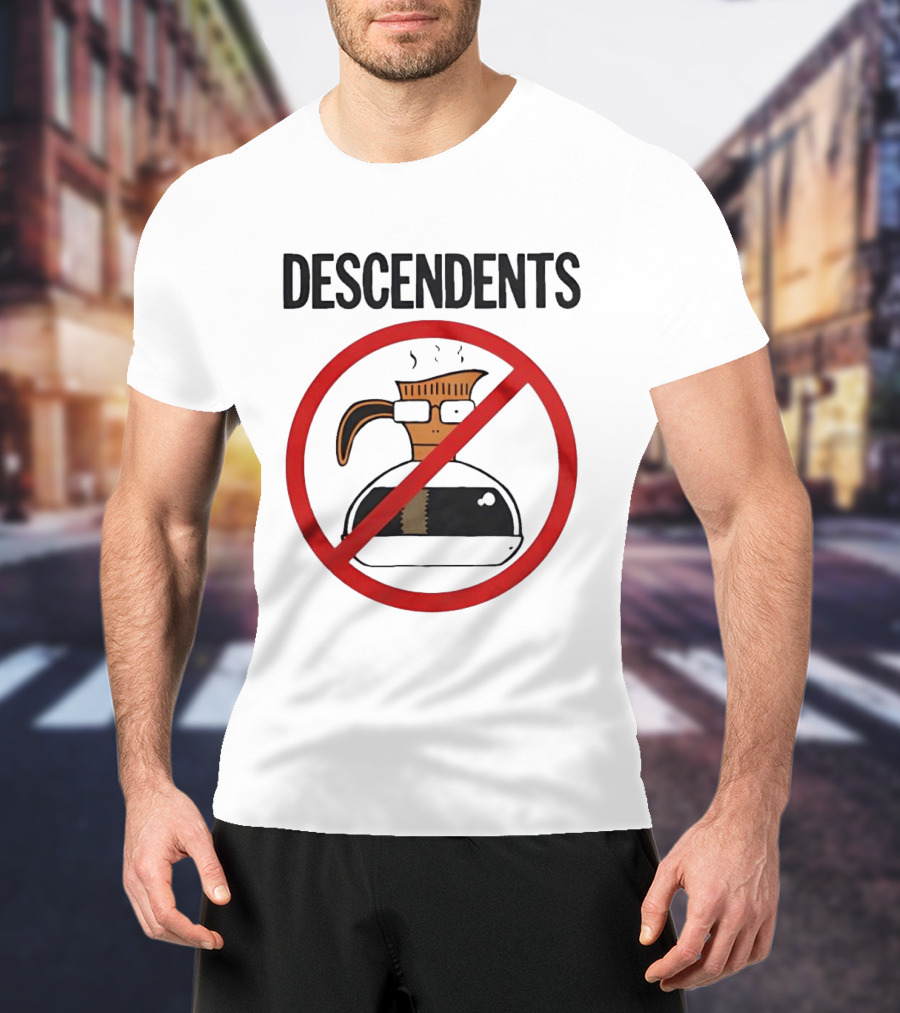 Descendents No Decaf Coffee Pot T-Shirt