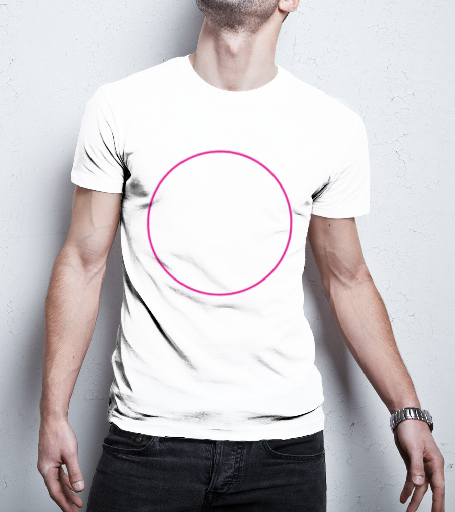 Steve Lacy Store Vibrant Pink Circle T-Shirt