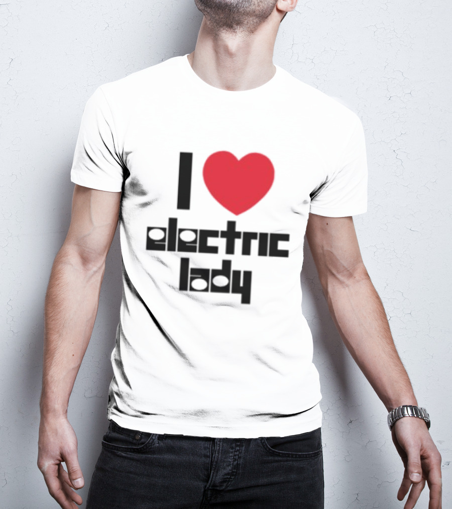 Electric Lady Studios Limited Release I Love Electric Lady T-Shirt