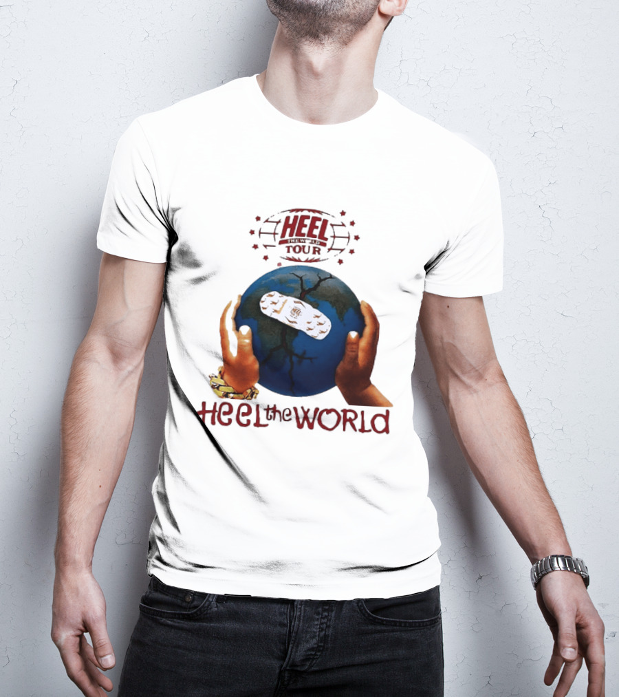 Westside Gunn Heel The World Tour Griselda Bandaged Earth And Hands T-Shirt