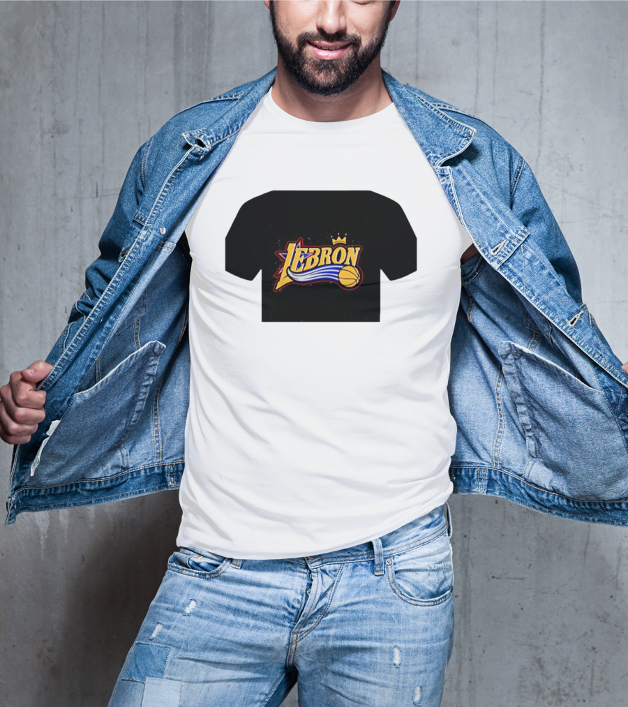 Lebron Crown Star Basketball Philly Sports T-Shirt