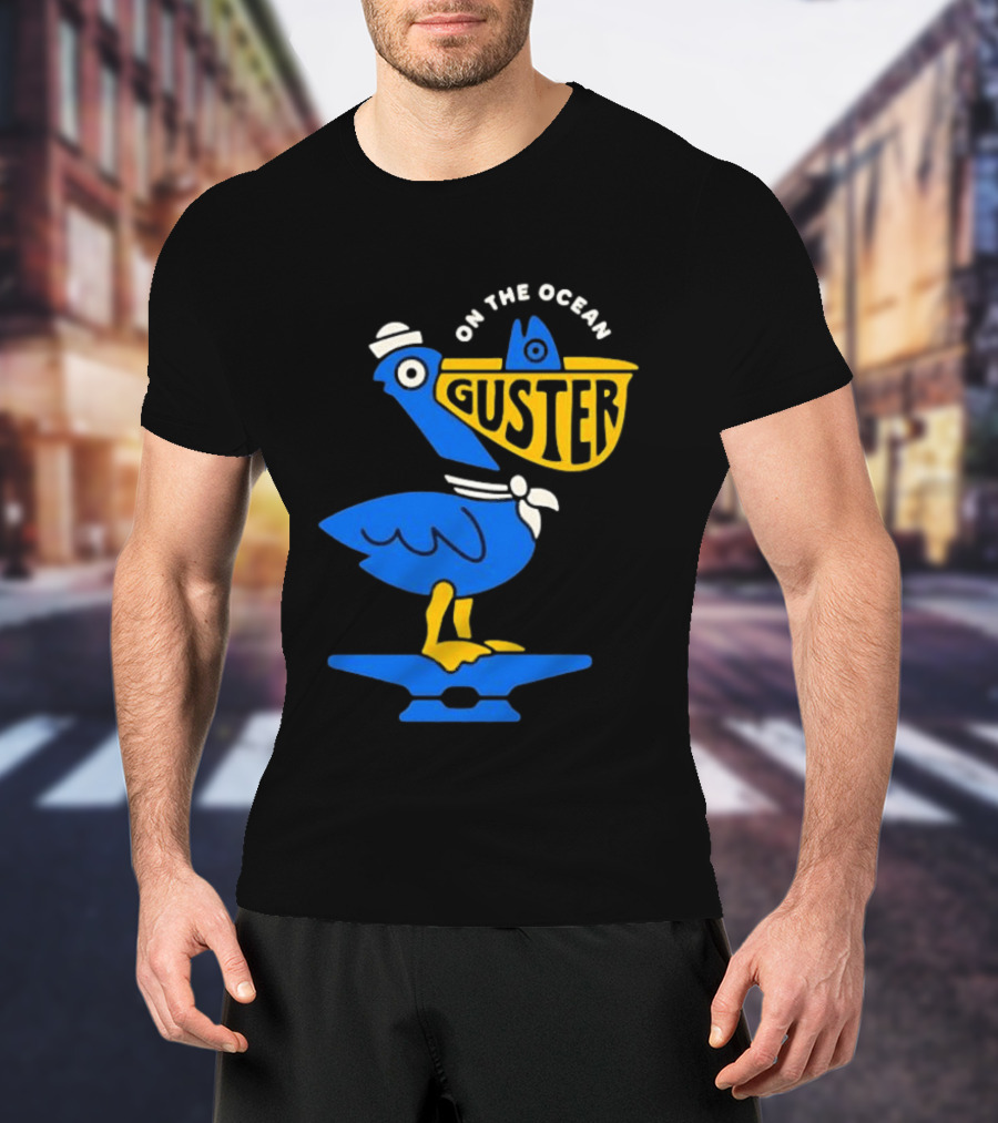Guster On The Ocean 2026 Tour Pelican Sailor T-Shirt