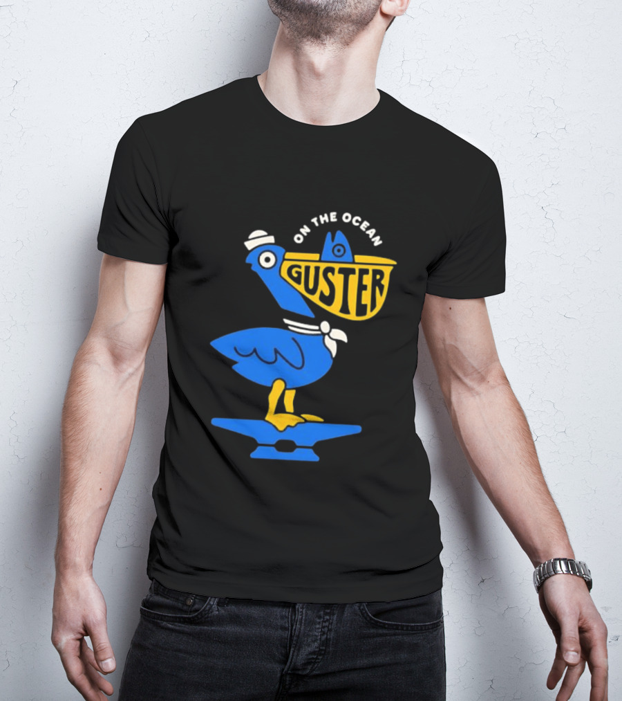 Guster On The Ocean 2026 Tour Pelican Sailor T-Shirt