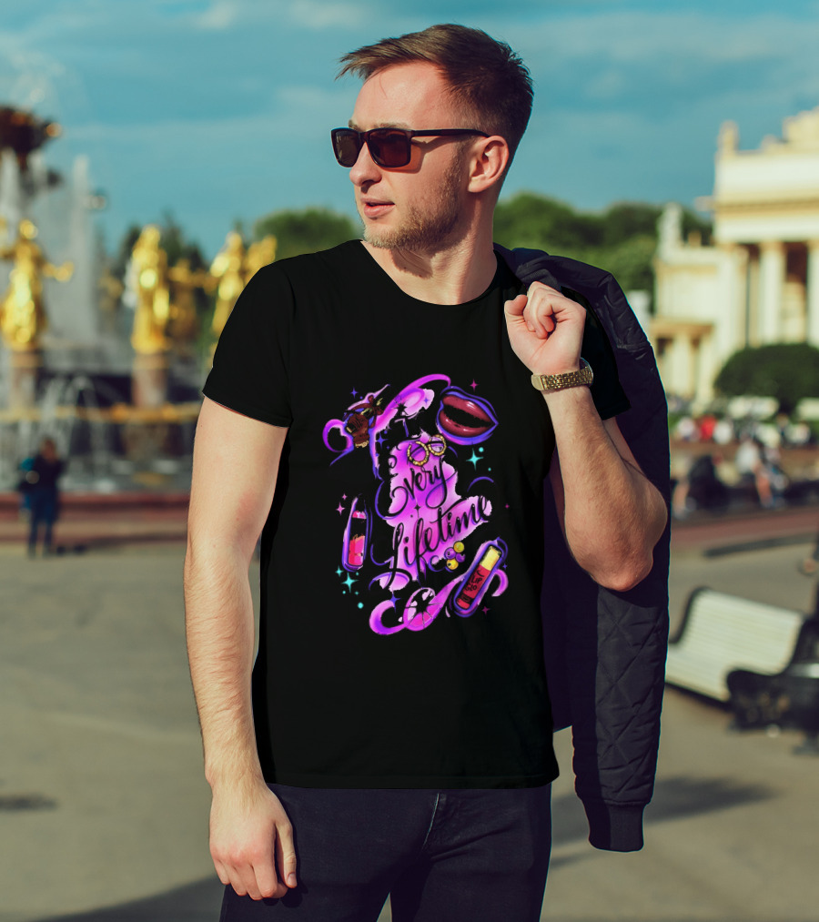 In Every Lifetime Hustle Lip Glo Airbrush T-Shirt