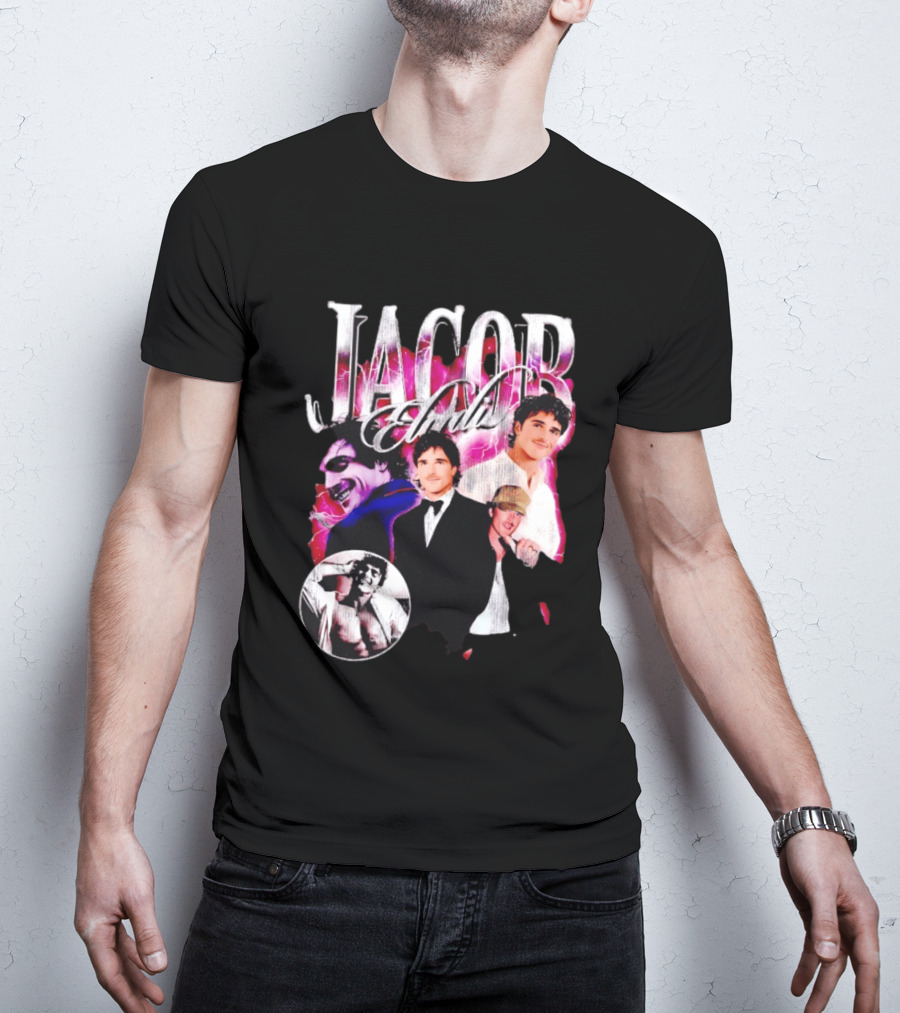 Jacob Elordi Collage Joker Suit Hat Aesthetic T-Shirt