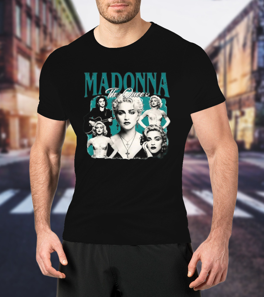Madonna The Queen Iconic 90s Music Legend T-Shirt