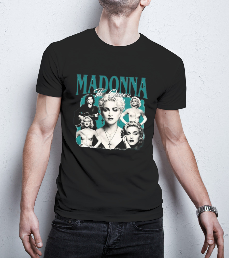 Madonna The Queen Iconic 90s Music Legend T-Shirt