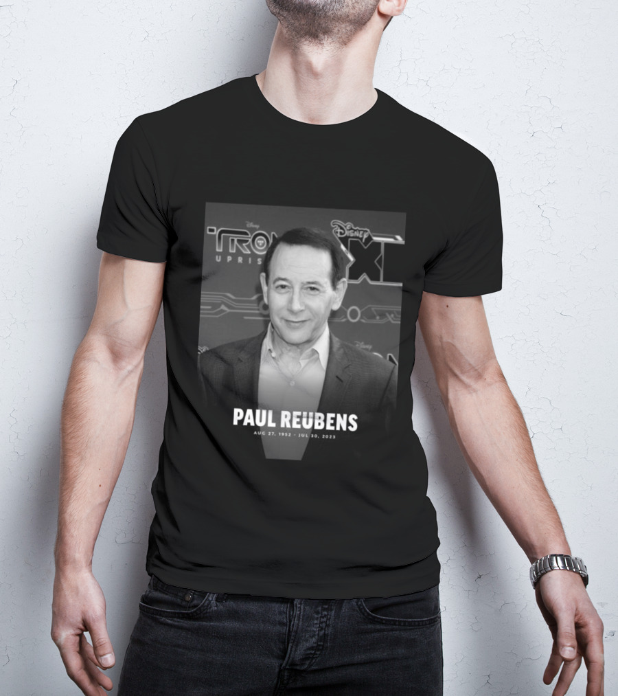 Paul Reubens Disney Tron Uprising Aug 27 1952 Jul 30 2023 T-Shirt