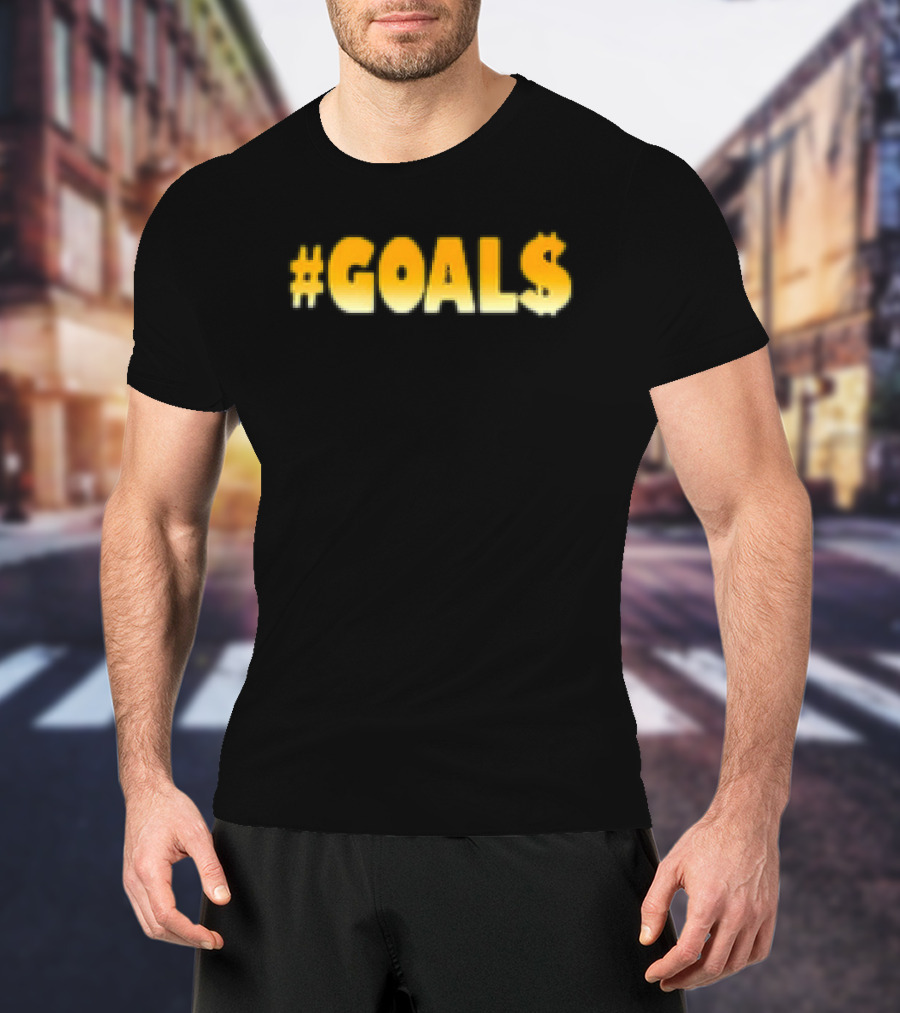 2024 New Year Money Goals Hashtag Wealth Ambitions Motivation T-Shirt