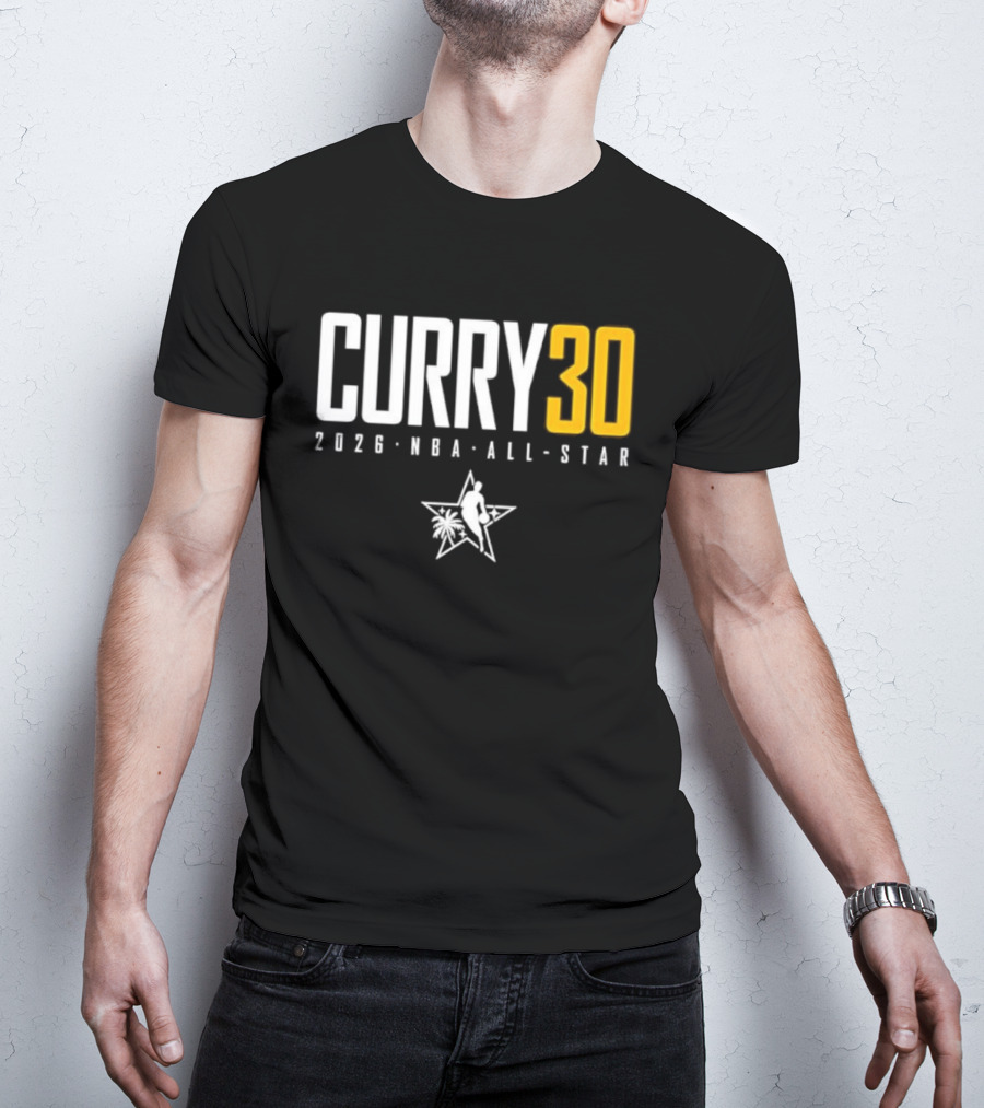 Curry30 2026 NBA All Star Golden State Warriors Iconic Basketball Star T-Shirt