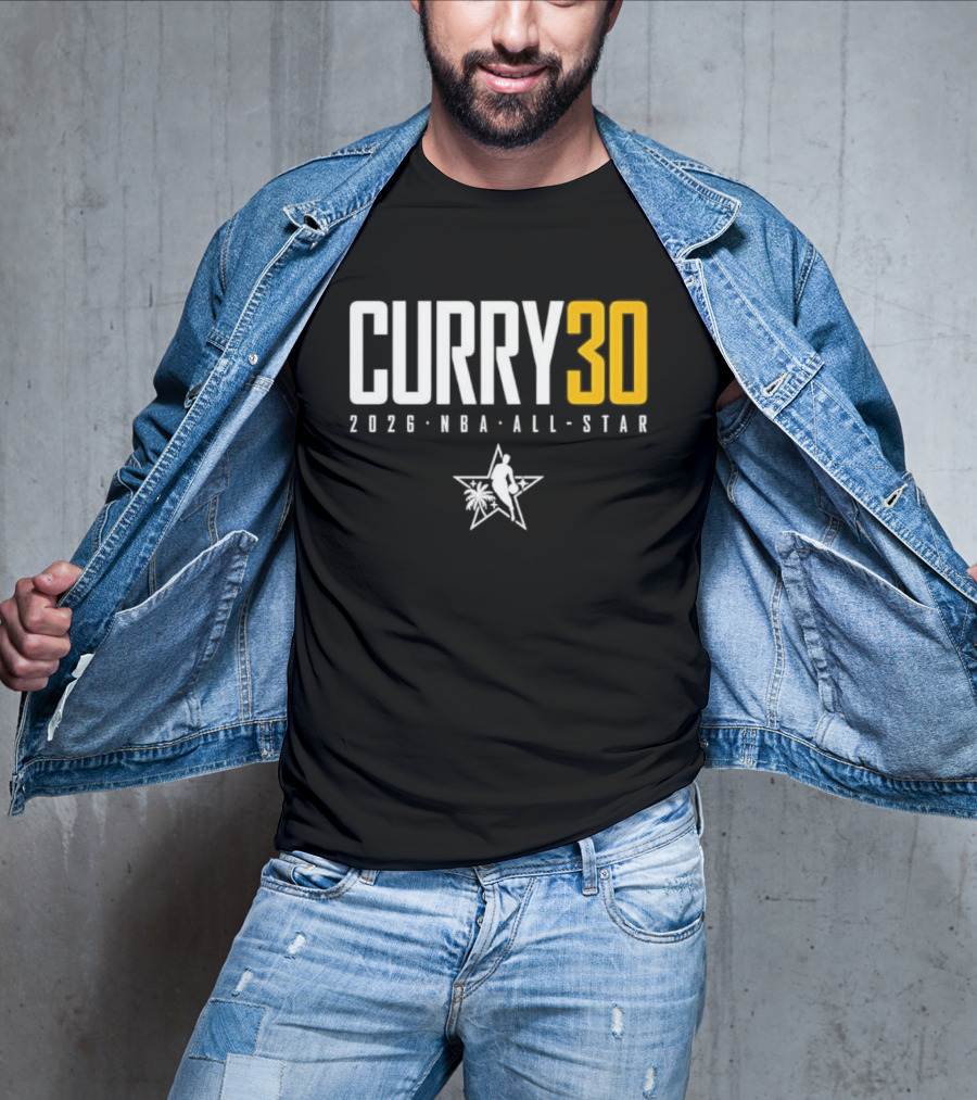 Curry30 2026 NBA All Star Golden State Warriors Iconic Basketball Star T-Shirt