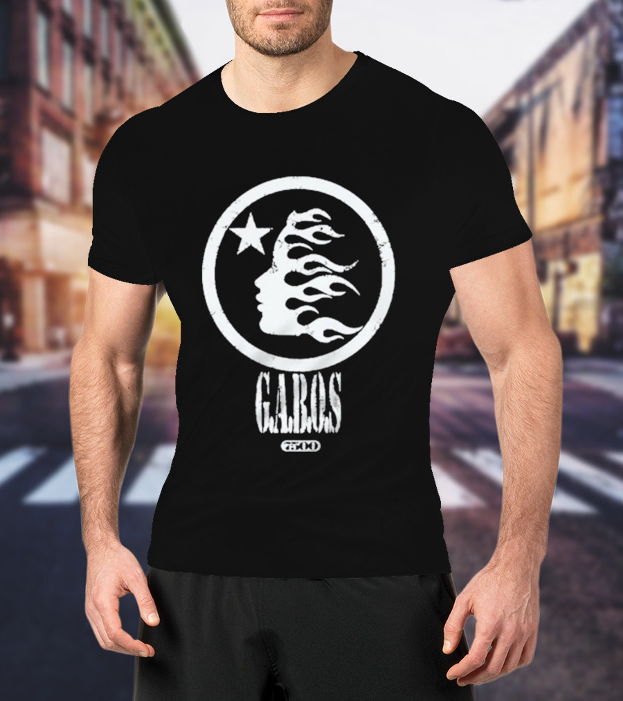 Gabos Hellstar Flame Profile Star T-Shirt