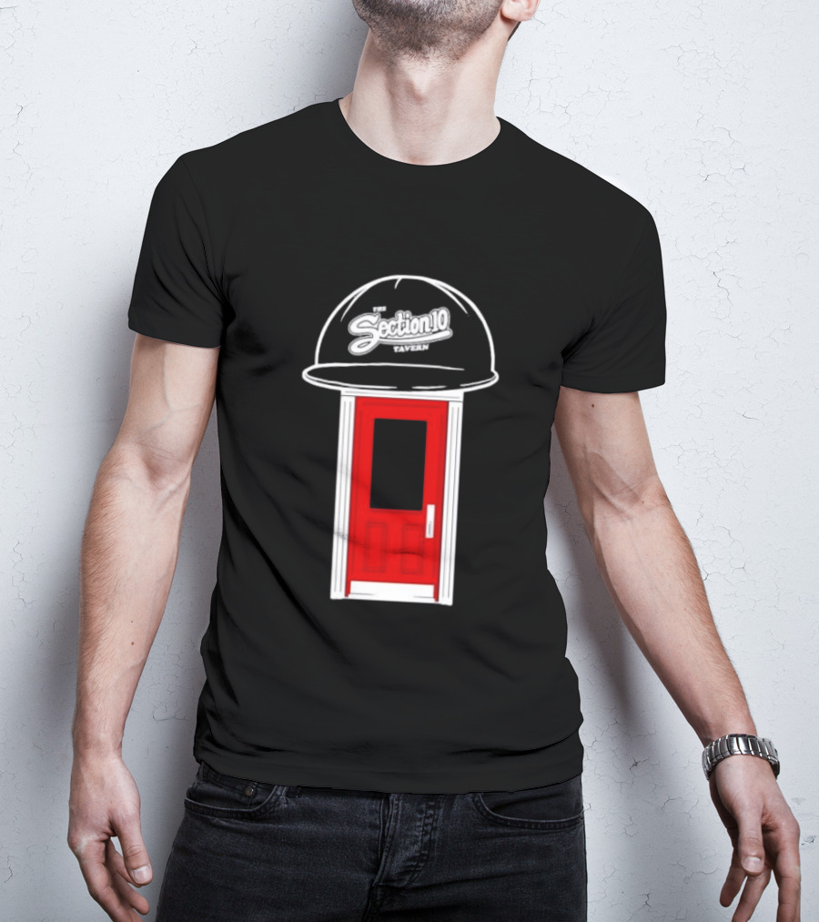 The Section 10 Tavern Red Door Boston Red Sox Fenway Park Baseball T-Shirt
