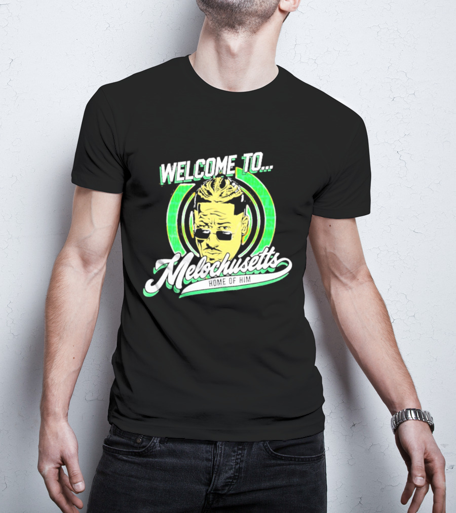 Carmelo Hayes Welcome To Melochusetts Home Of Him Massachusetts T-Shirt