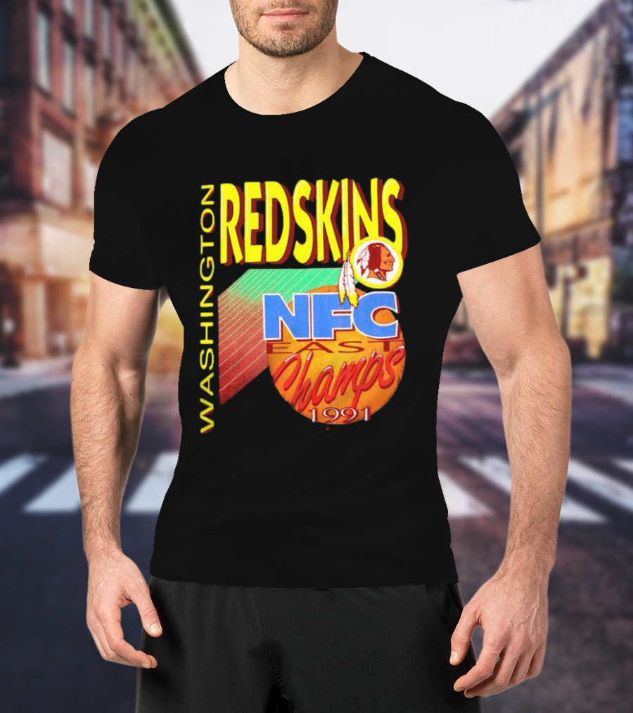 Washington Redskins NFC East Champs 1991 T-Shirt