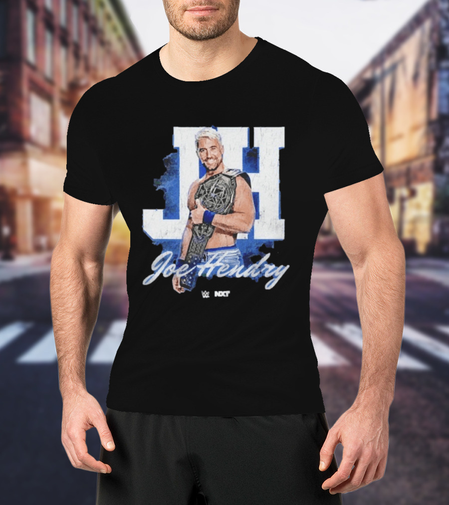 JH Joe Hendry WWE Superstar Officially Licensed Merchandise T-Shirt