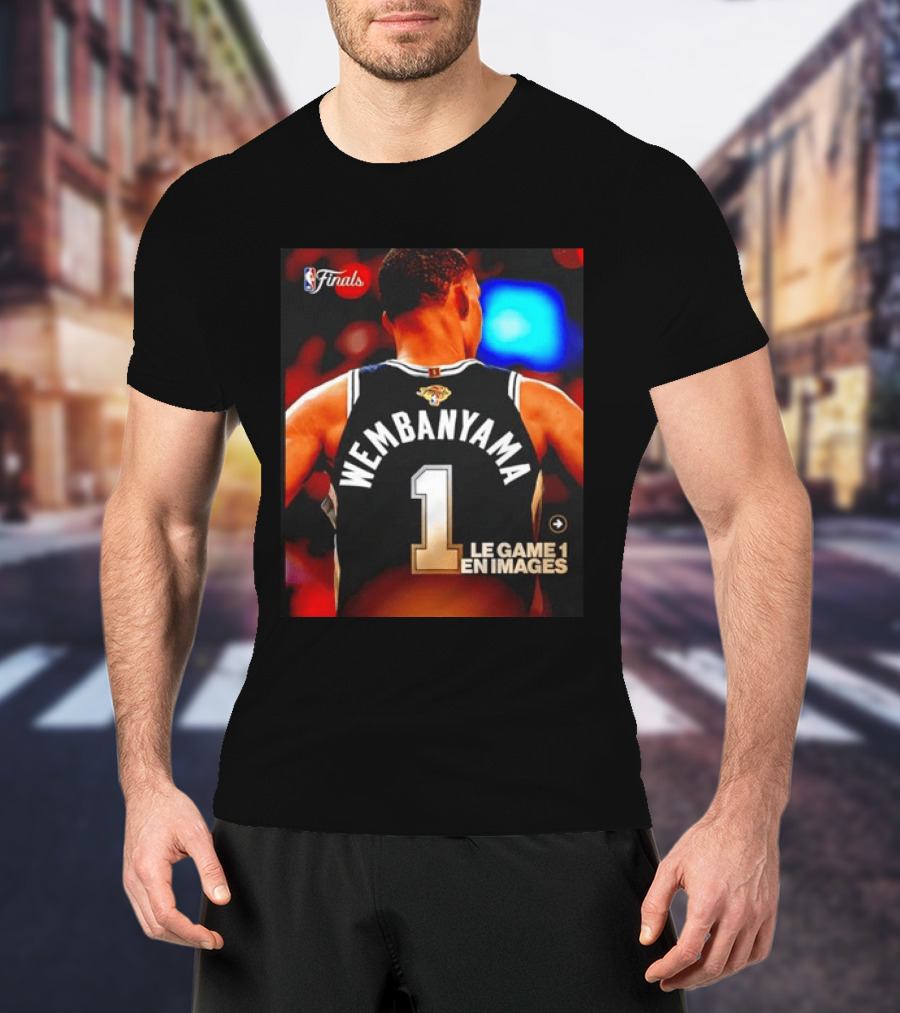NBA Finals Wembanyama San Antonio Spurs Le Game 1 En Images T-Shirt