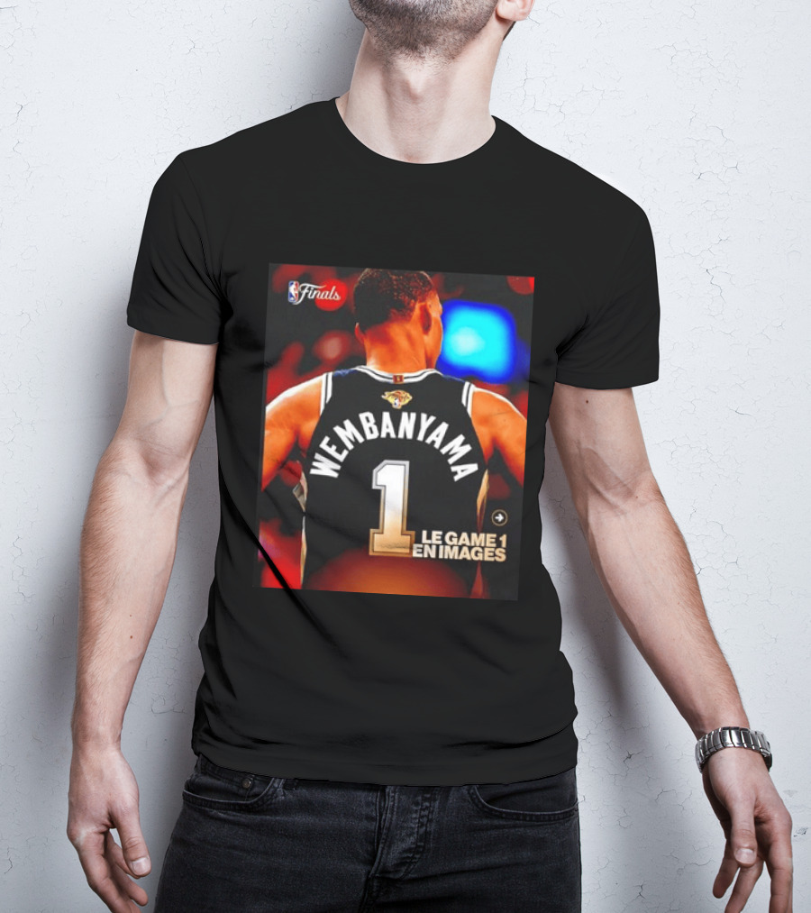 NBA Finals Wembanyama San Antonio Spurs Le Game 1 En Images T-Shirt