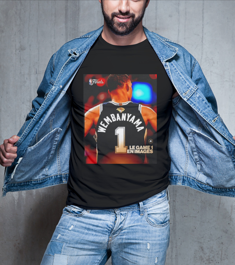 NBA Finals Wembanyama San Antonio Spurs Le Game 1 En Images T-Shirt