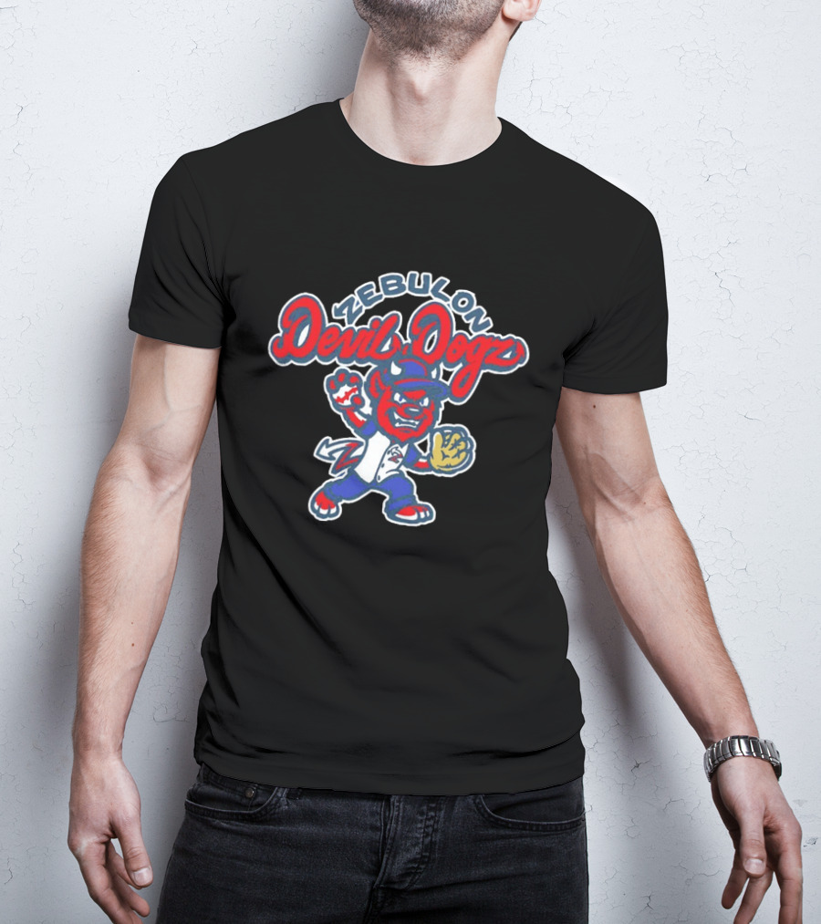 Zebulon Devil Dogz 2026 Baseball Team T-Shirt