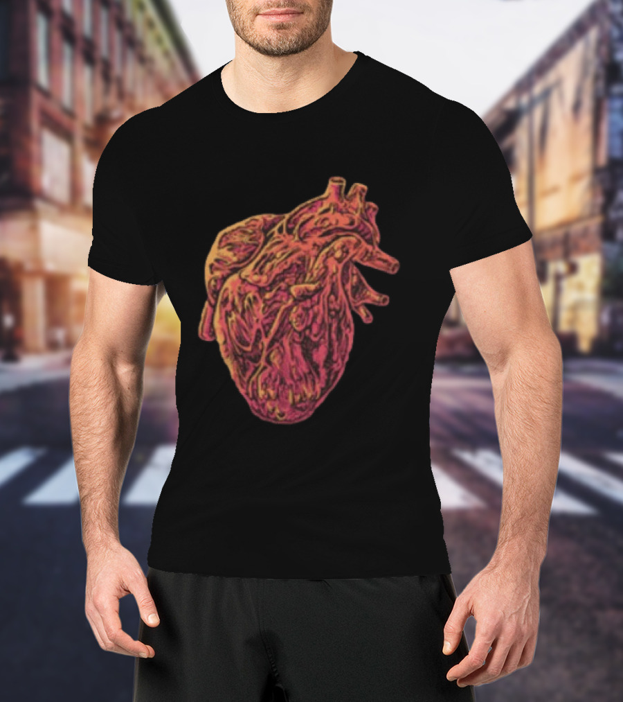 Rise Records The Acacia Strain Gravebloom Black Anatomical Heart T-Shirt