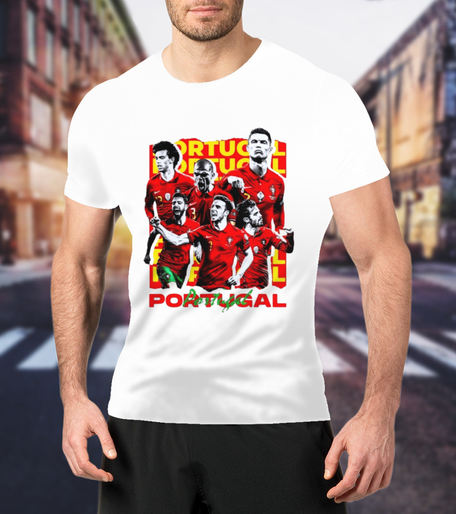 Portugal National Football Team Cristiano Ronaldo Fans T-Shirt
