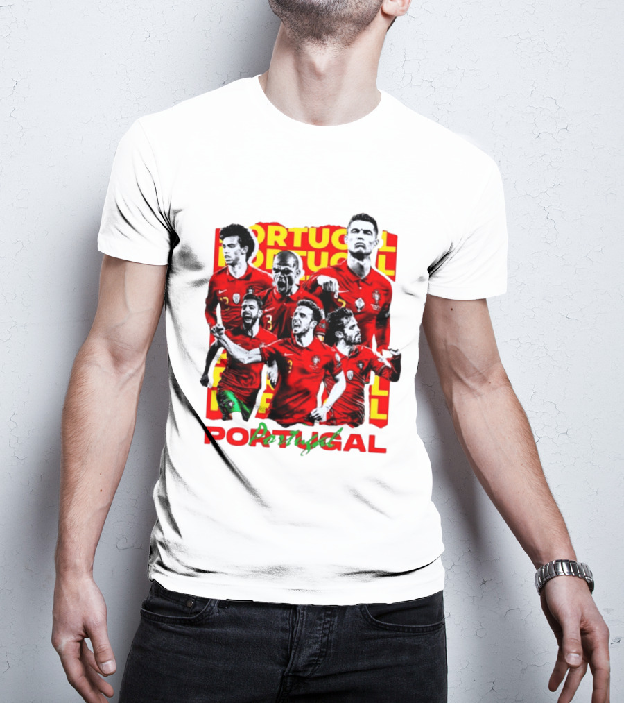 Portugal National Football Team Cristiano Ronaldo Fans T-Shirt