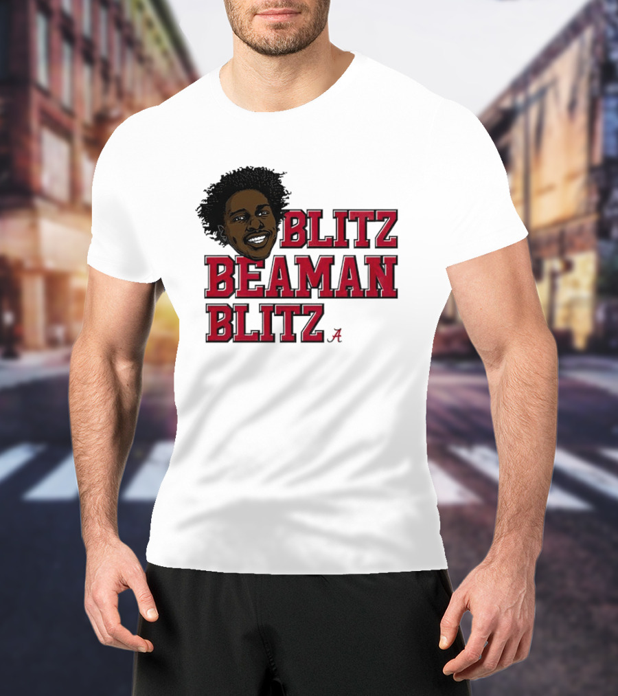 Alabama Crimson Tide Blitz Beaman Blitz Jeremiah Beaman T-Shirt