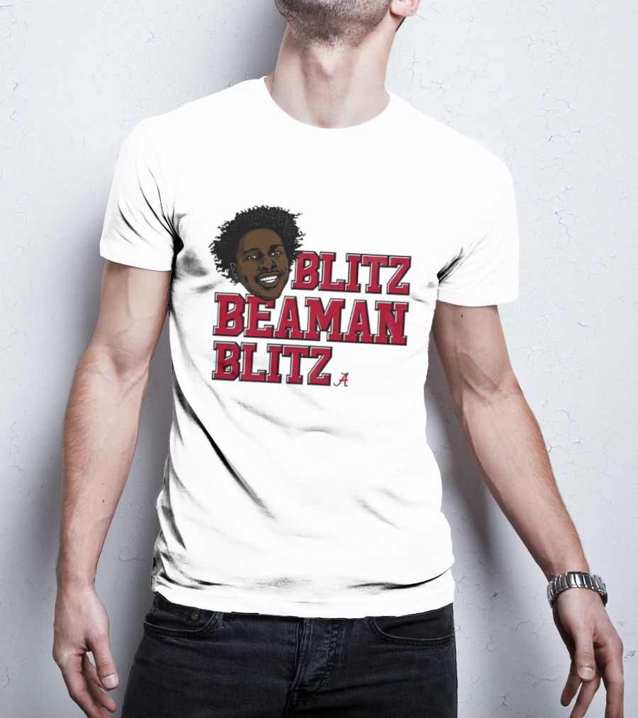 Alabama Crimson Tide Blitz Beaman Blitz Jeremiah Beaman T-Shirt