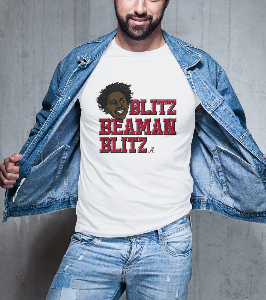 Alabama Crimson Tide Blitz Beaman Blitz Jeremiah Beaman T-Shirt