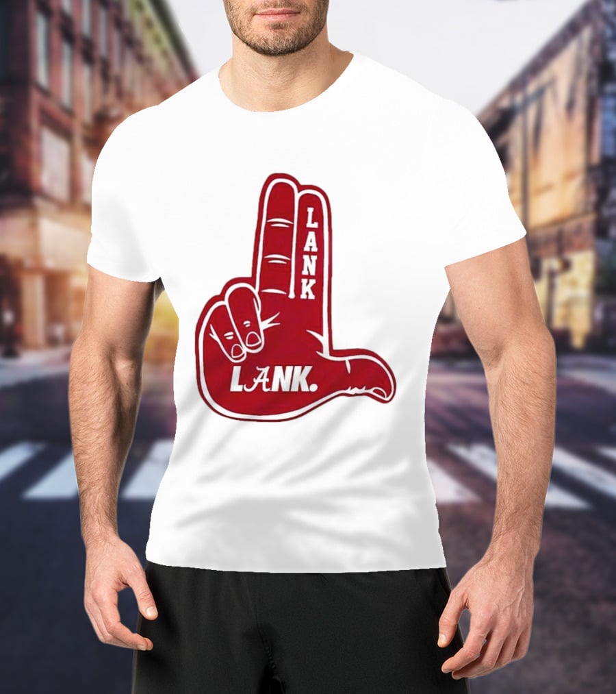 Alabama Crimson Tide Lank Hand Gesture T-Shirt