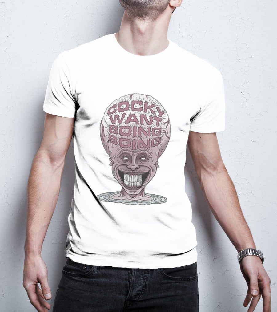 Cocky Want Boing Boing Meme Brain T-Shirt
