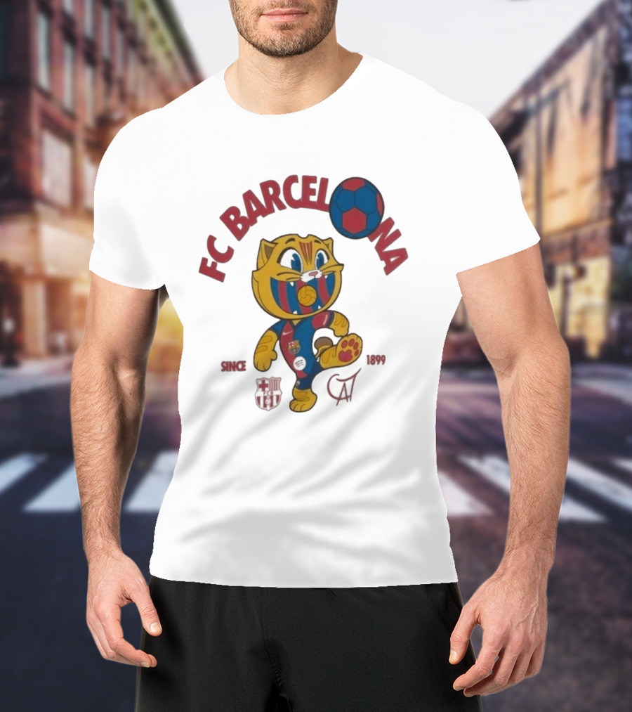 FC Barcelona Cat Since 1899 T-Shirt