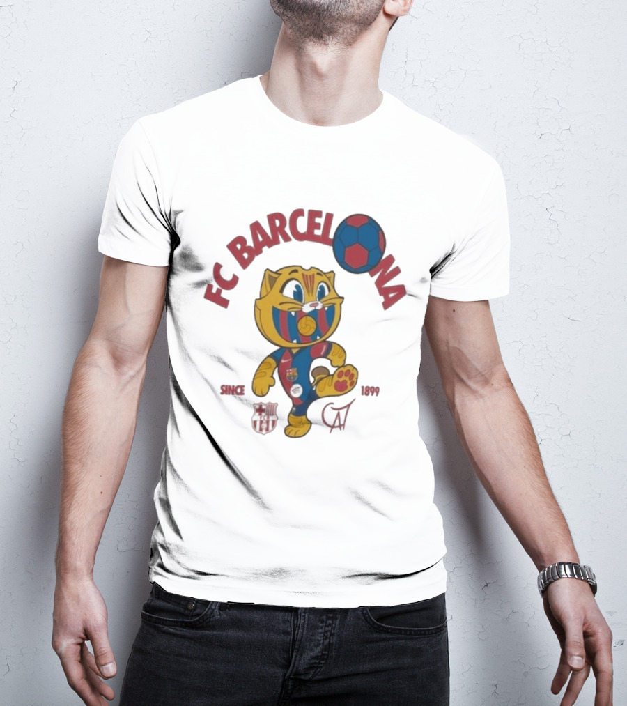 FC Barcelona Cat Since 1899 T-Shirt