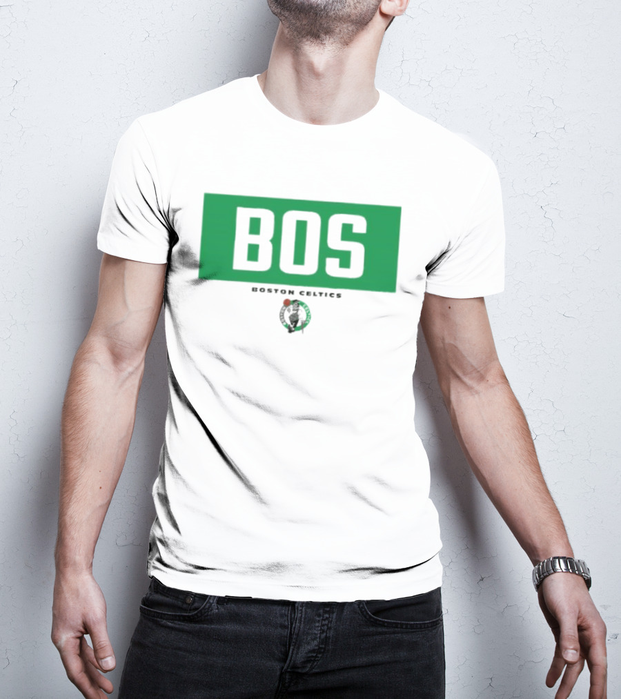 Boston Celtics BOS Crossbar NBA Basketball T-Shirt