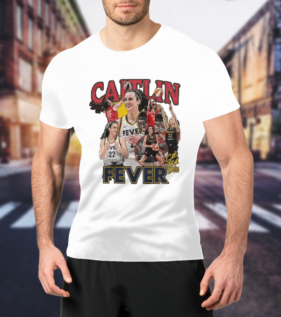 Caitlin Clark 22 Indiana Fever WNBPA T-Shirt