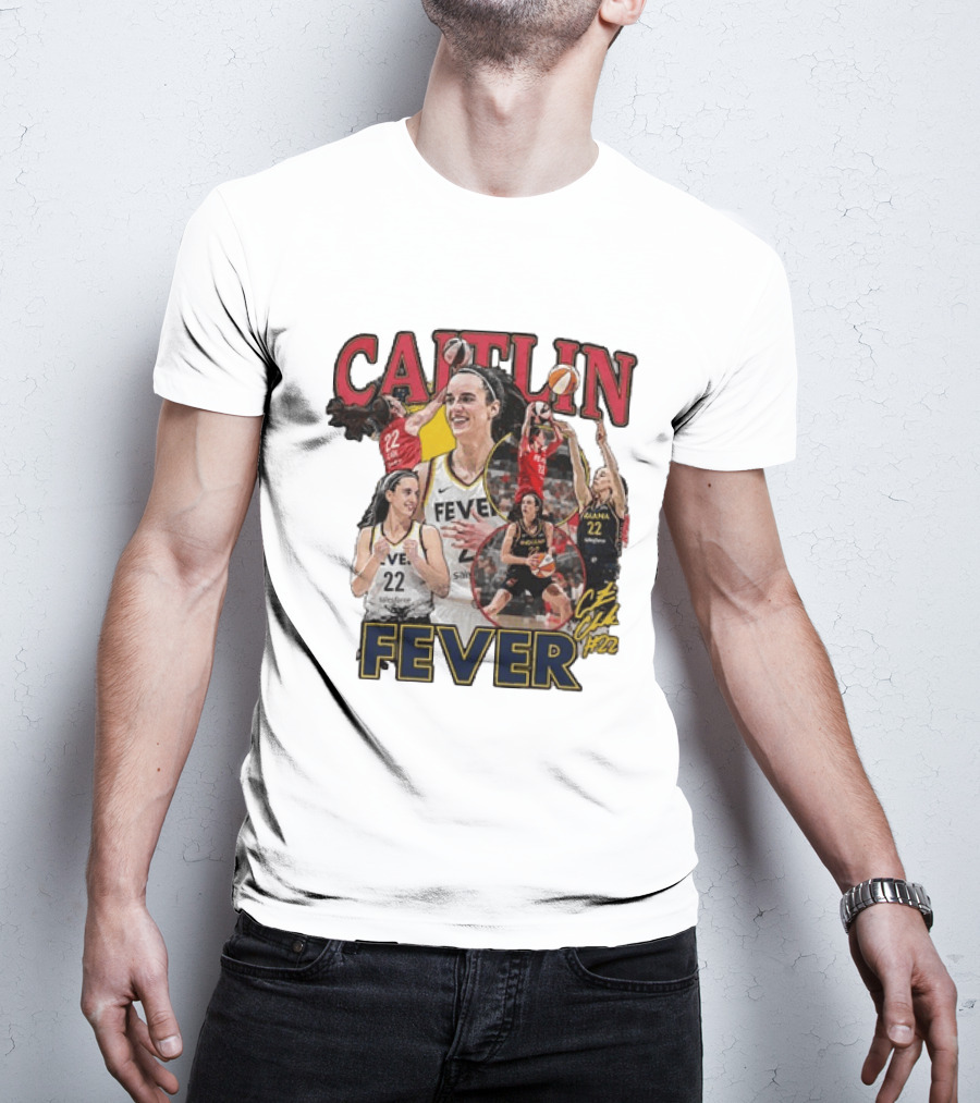 Caitlin Clark 22 Indiana Fever WNBPA T-Shirt
